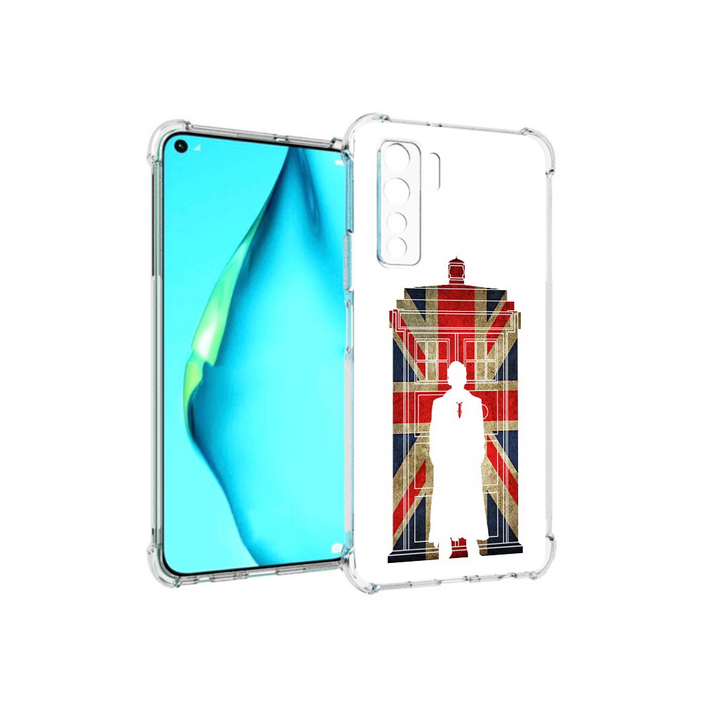 

Чехол MyPads Tocco для Huawei Nova 7 SE шерлок холмс, Прозрачный, Tocco