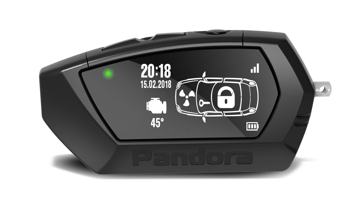 Брелок Pandora LCD D 020 DX 91 13800₽