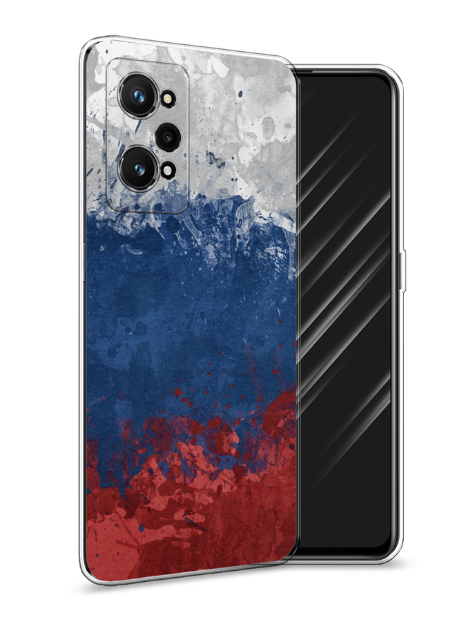 

Чехол Awog на Realme GT Neo 3T "Флаг России неровный", Разноцветный, 2510750-5