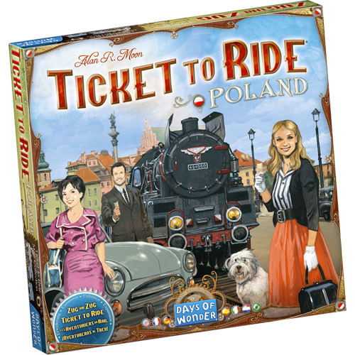 Настольная игра Days of Wonder Ticket to Ride Poland Map Collection на английском языке