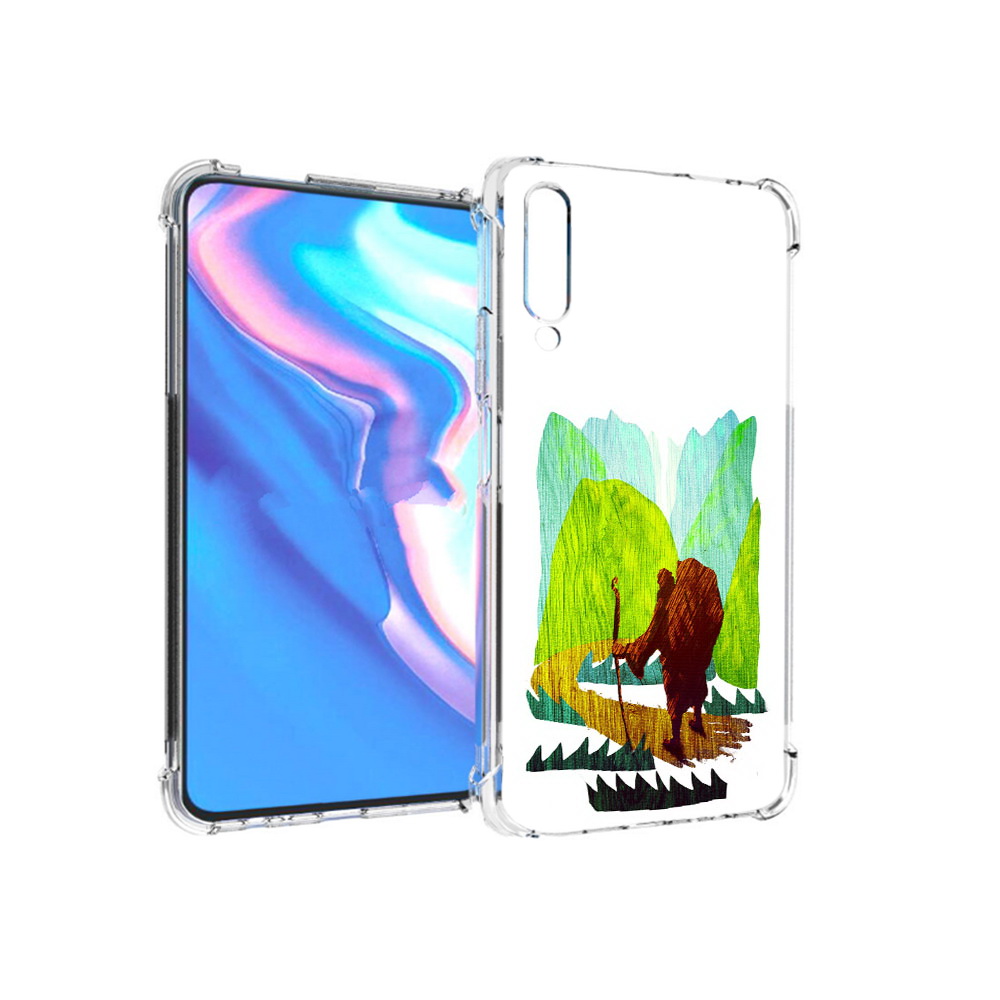 

Чехол MyPads Tocco для Honor 9X Pro Лесная тропа, Прозрачный, Tocco