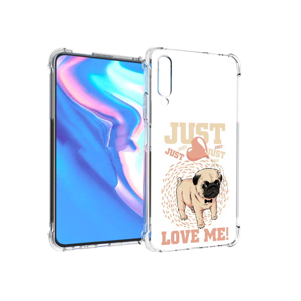

Чехол MyPads Tocco для Honor 9X Pro Люби меня, Прозрачный, Tocco