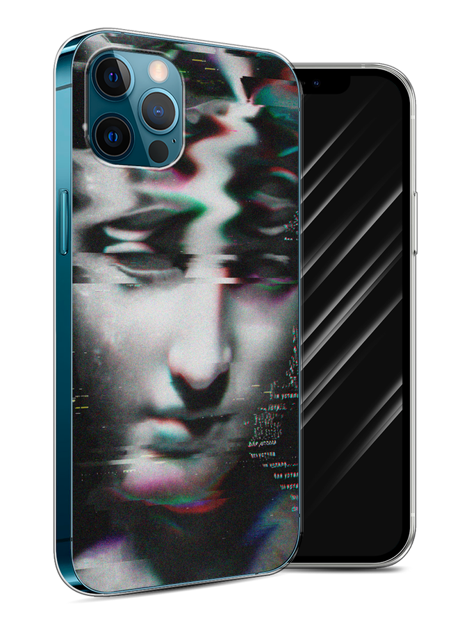 

Чехол Awog на Apple iPhone 12 / Айфон 12 "Glitch Art", Разноцветный, 12550-9