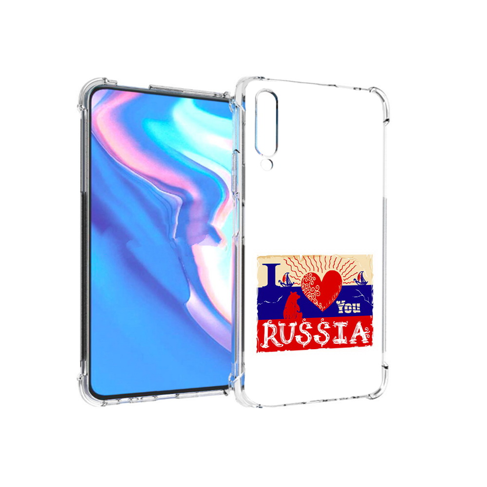 

Чехол MyPads Tocco для Honor 9X Pro Люблю Россию, Прозрачный, Tocco