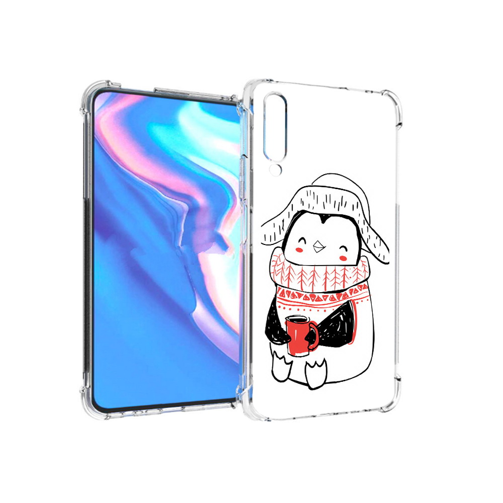 

Чехол MyPads Tocco для Honor 9X Pro Милый пингвин, Прозрачный, Tocco