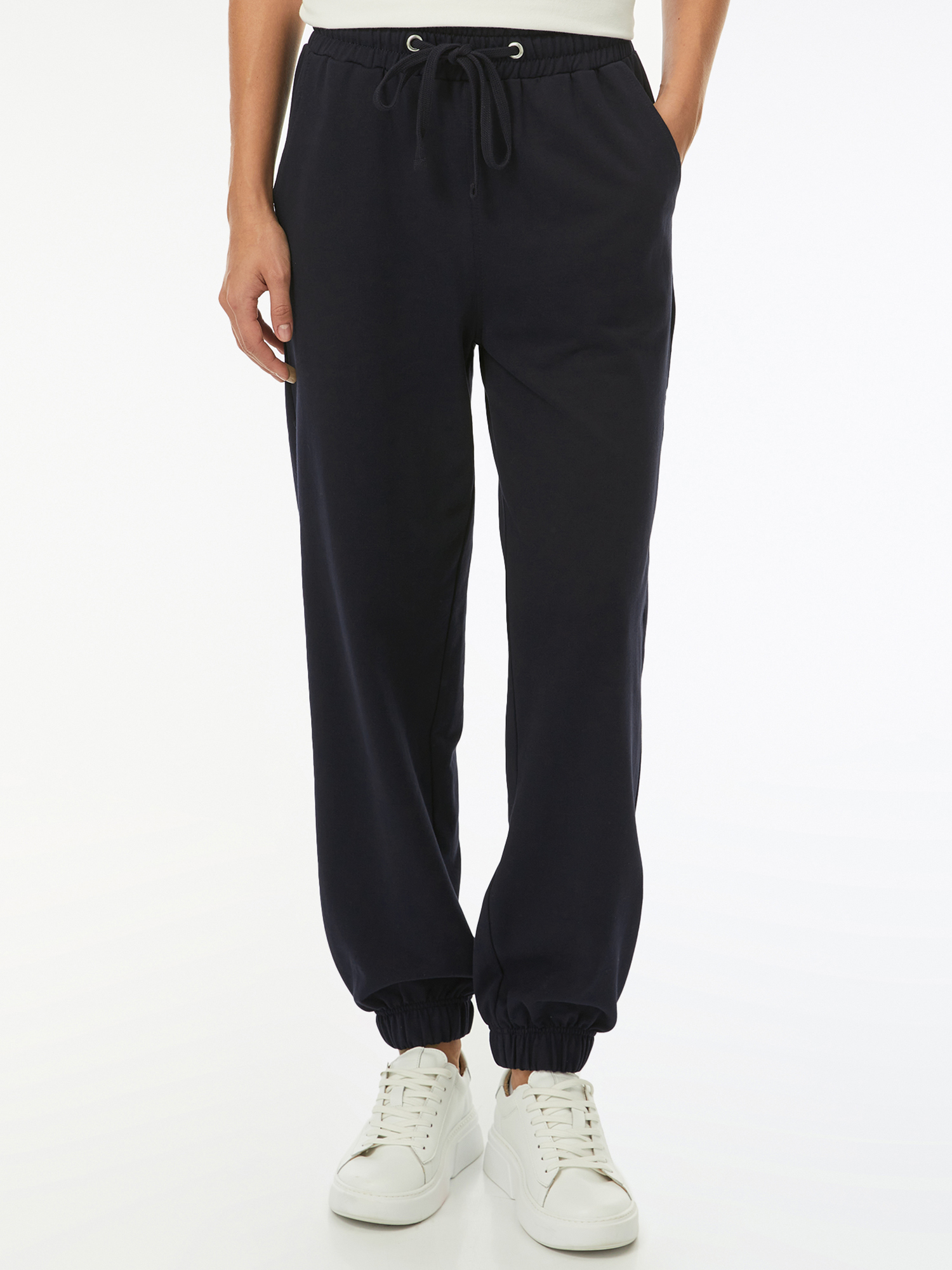 

Спортивные брюки женские oodji 16701086-3 синие 2XL, Синий, 16701086-3