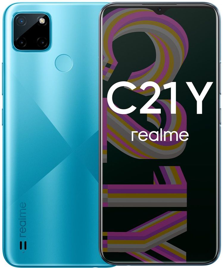 

Смартфон REALME C21-Y 3/32Gb, голубой