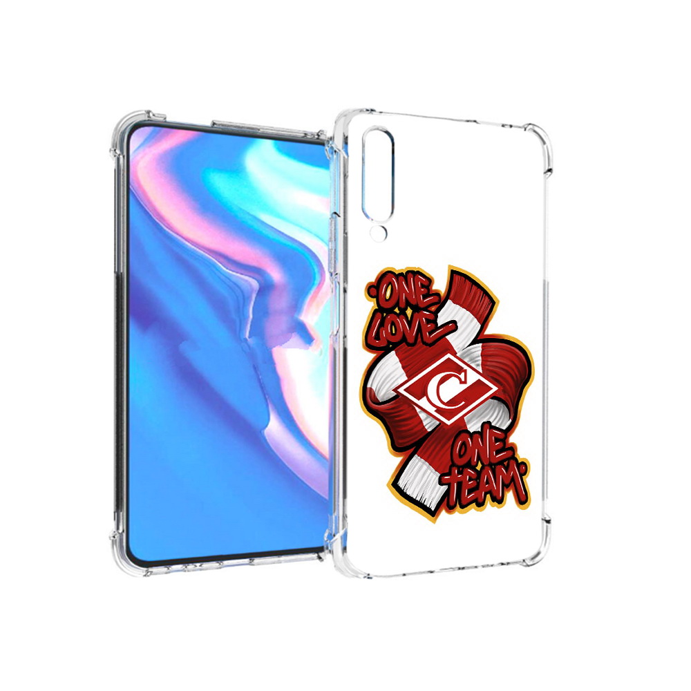 

Чехол MyPads Tocco для Honor 9X Pro Одна любовь-Спартак, Прозрачный, Tocco
