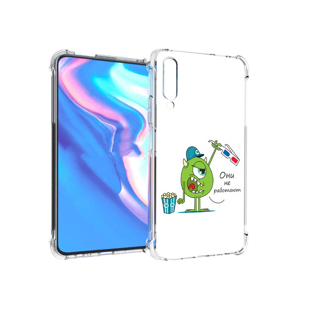 

Чехол MyPads Tocco для Honor 9X Pro Очки не работают, Прозрачный, Tocco