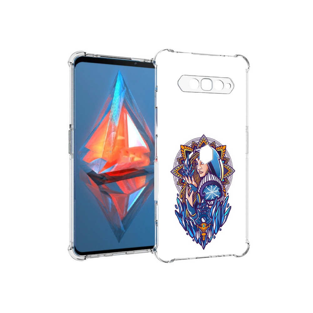

Чехол MyPads Tocco для Xiaomi Black Shark 4 кристал мейден дота 2 (PT162389.266.415), Прозрачный, Tocco