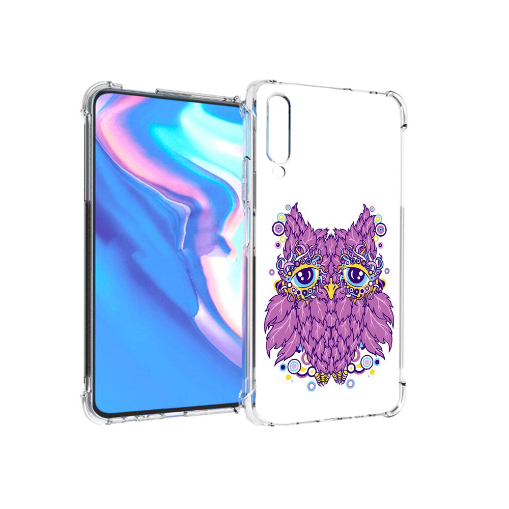

Чехол MyPads Tocco для Honor 9X Pro Розовая сова, Прозрачный, Tocco
