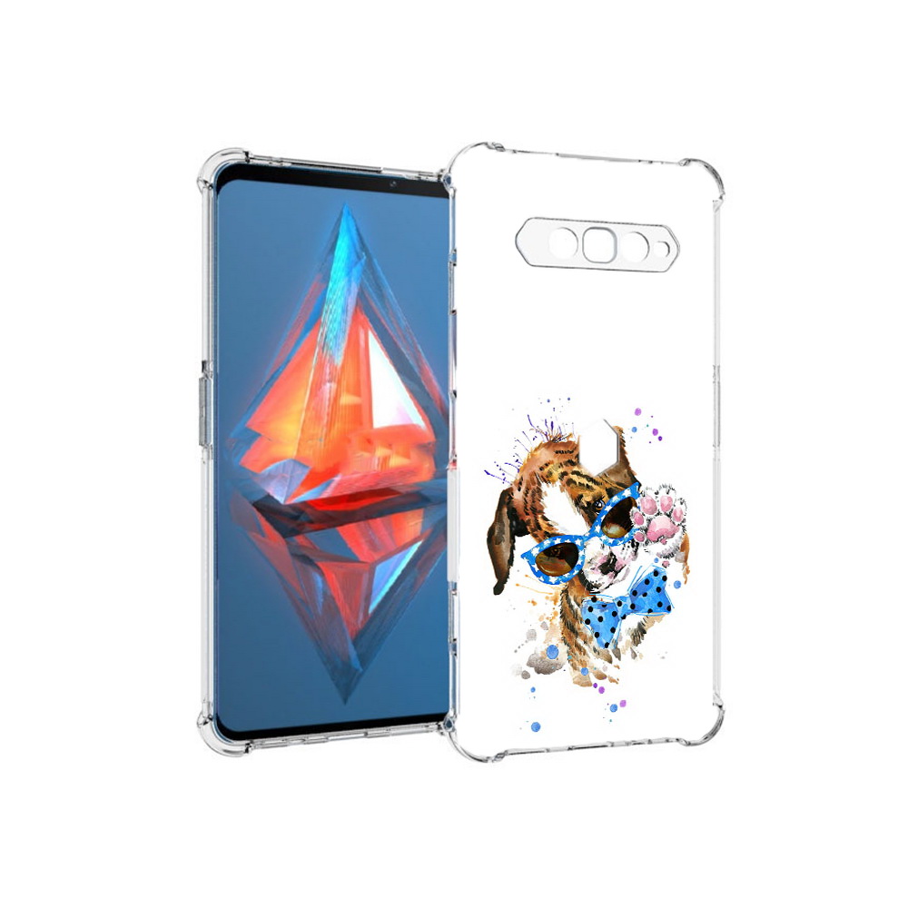 

Чехол MyPads Tocco для Xiaomi Black Shark 4 лапочка (PT162389.266.434), Прозрачный, Tocco