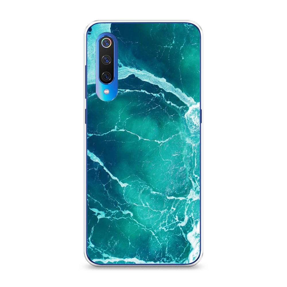 

Чехол Awog на Xiaomi Mi 9 "Изумрудный океан", Разноцветный, 34850-4