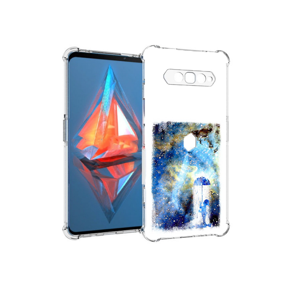

Чехол MyPads Tocco для Xiaomi Black Shark 4 мальчик в небе (PT162389.266.455), Прозрачный, Tocco