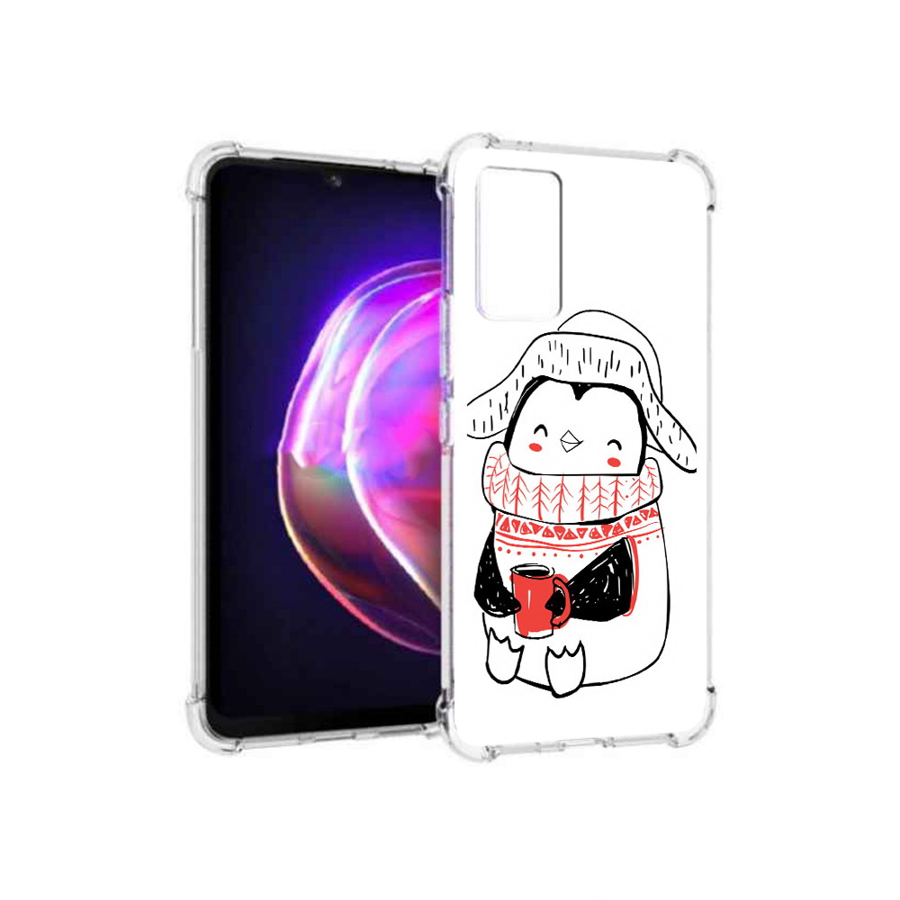 

Чехол MyPads Tocco для Vivo V21 Милый пингвин (PT161781.395.115), Прозрачный, Tocco