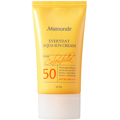

Солнцезащитный крем для лица Mamonde everyday aqua sun cream SPF50 PA++++, Солнцезащитное средство