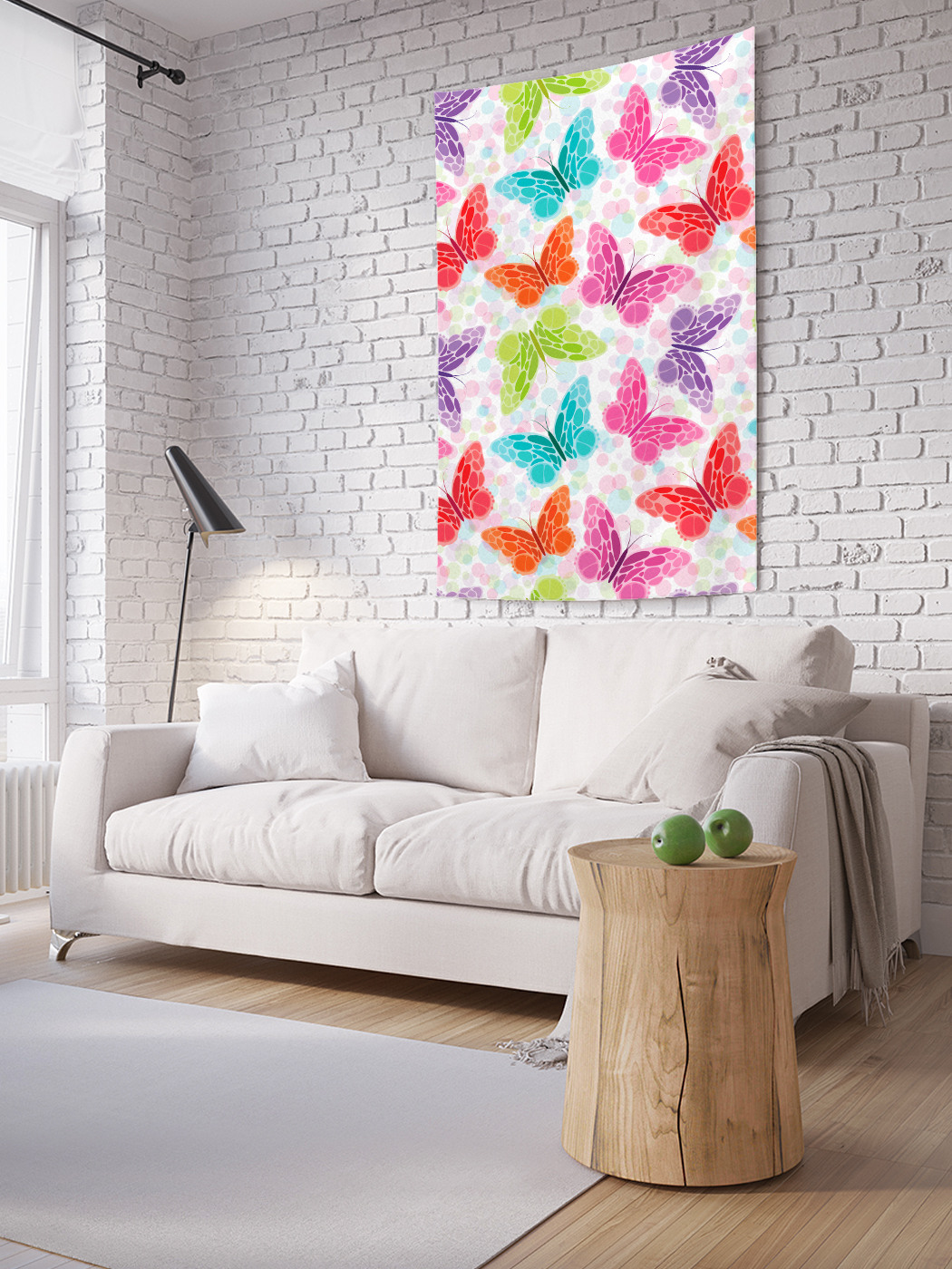 

Вертикальное фотопанно на стену JoyArty Парад бабочек 150x200 см, Парад бабочек