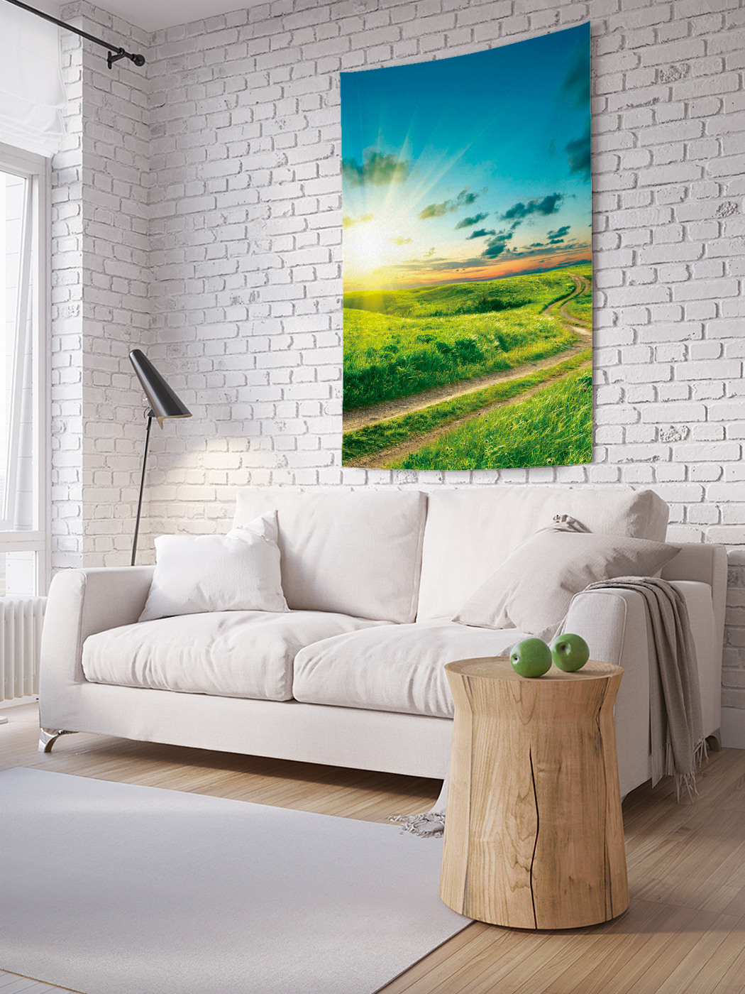 

Вертикальное фотопанно на стену JoyArty Секретная дорога 150x200 см, Секретная дорога