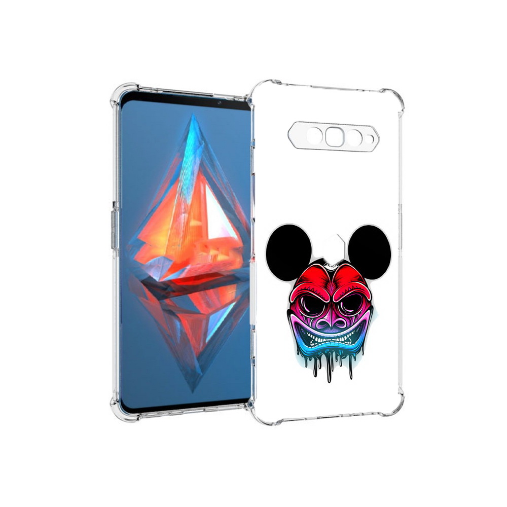 

Чехол MyPads Tocco для Xiaomi Black Shark 4 микки в маске (PT162389.266.473), Прозрачный, Tocco