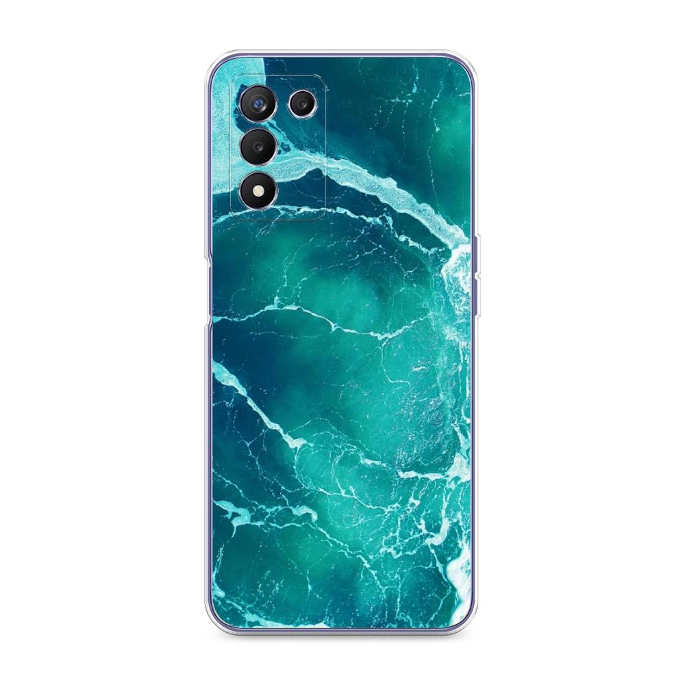 

Чехол Awog на Realme Q3s "Изумрудный океан", Разноцветный, 257950-4