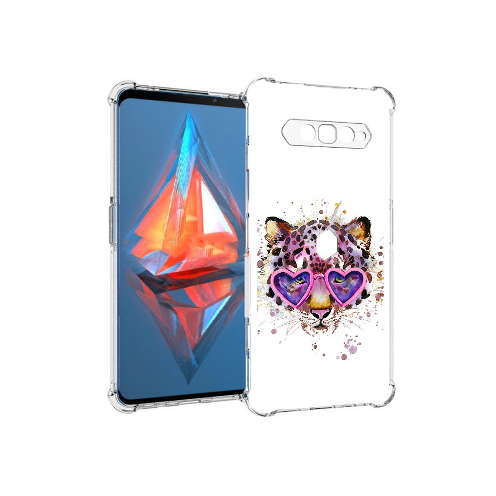 

Чехол MyPads Tocco для Xiaomi Black Shark 4 модный леопард (PT162389.266.480), Прозрачный, Tocco