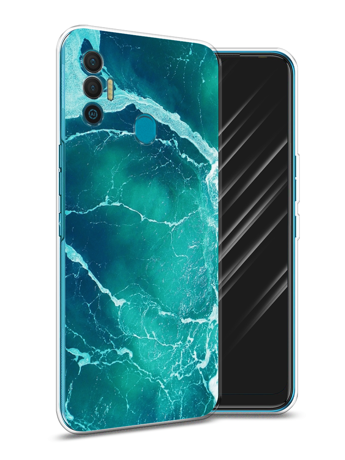 

Чехол Awog на Realme C15 "Изумрудный океан", Разноцветный, 255050-4