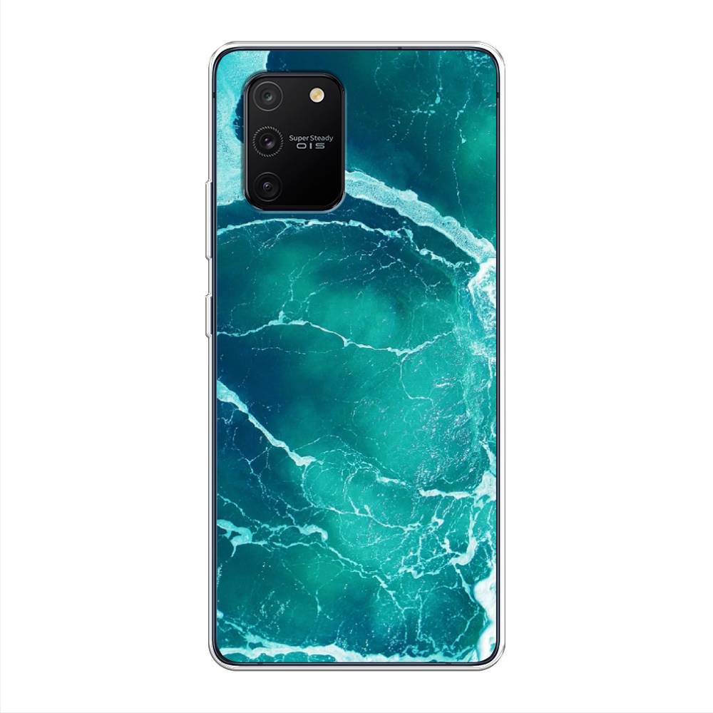 фото Чехол awog "изумрудный океан" для samsung galaxy s10 lite