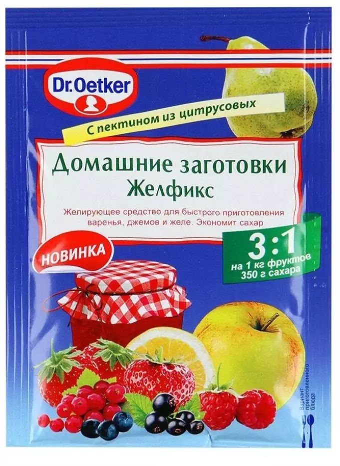 Желфикс Dr.Oetker Домашние заготовки 3:1 25 г