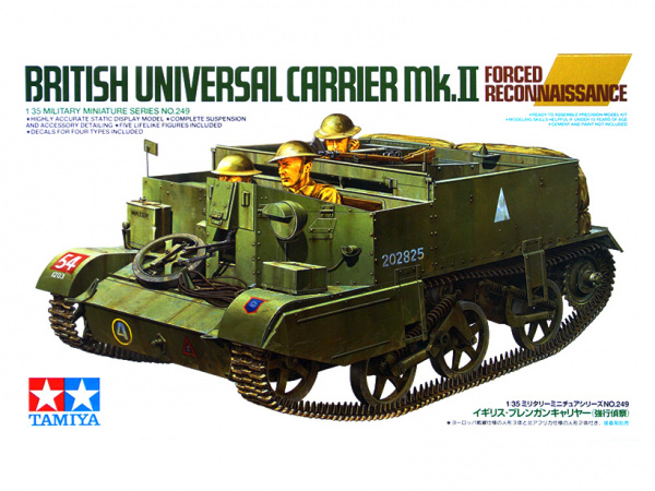 

Модель Tamiya 1/35 British Universal Carrier Mk.II 1942г. 35249
