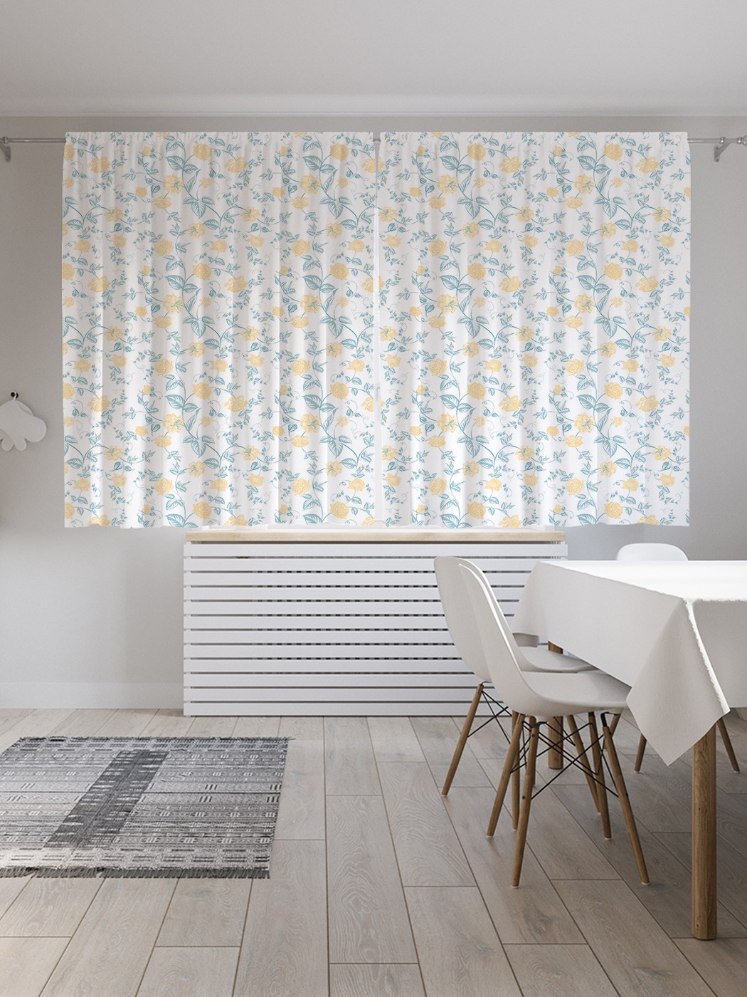 

Классические шторы JoyArty "текстиль роз ретро", серия Oxford DeLux, 2 полотна 145x180 см, текстиль роз ретро