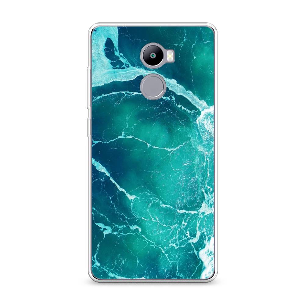 

Чехол Awog на Xiaomi Redmi 4 "Изумрудный океан", Разноцветный, 31150-4