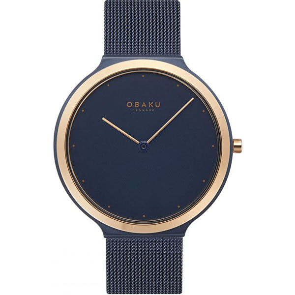 фото Наручные часы мужские obaku v269gxslml синие