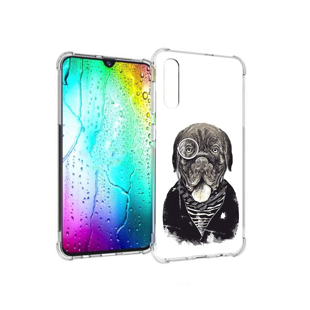 

Чехол MyPads Tocco для Samsung Galaxy A30s солидный песик (PT226907.519.615), Прозрачный, Tocco