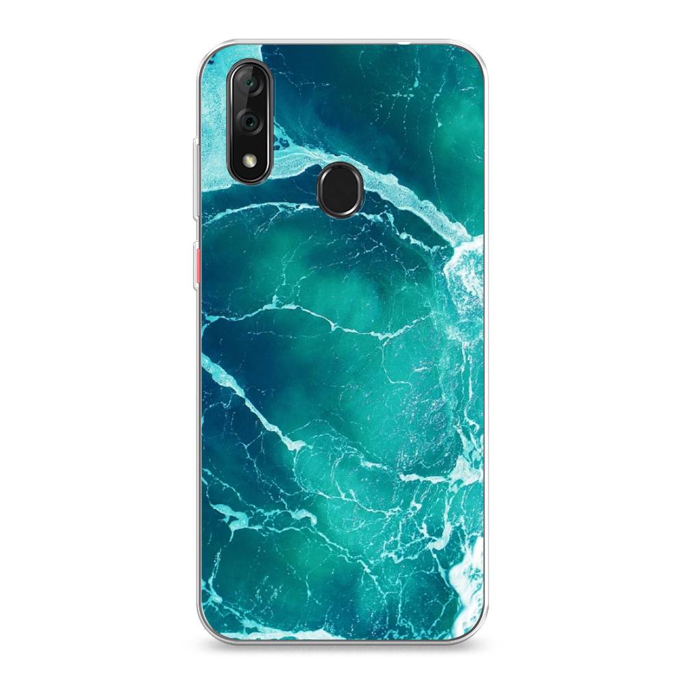 

Чехол Awog на ZTE Blade V10 / ЗТЕ Блэйд V10 "Изумрудный океан", Разноцветный, 132750-4