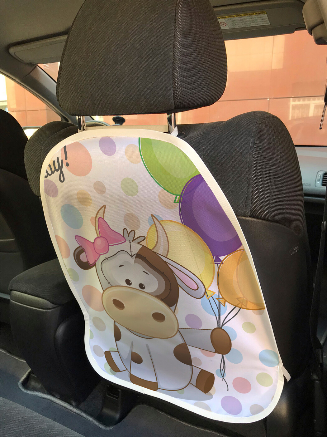

Накидка на спинку сиденья JoyArty Именинная корова, 45х62, Именинная корова