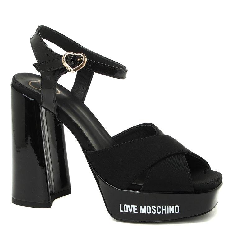 Босоножки женские Love Moschino JA1605CG черные 40 EU