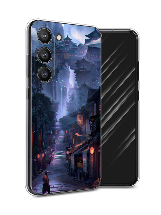 

Чехол Awog на Samsung Galaxy S23 5G "Одинокий самурай", Синий;черный;коричневый, 2107350-10