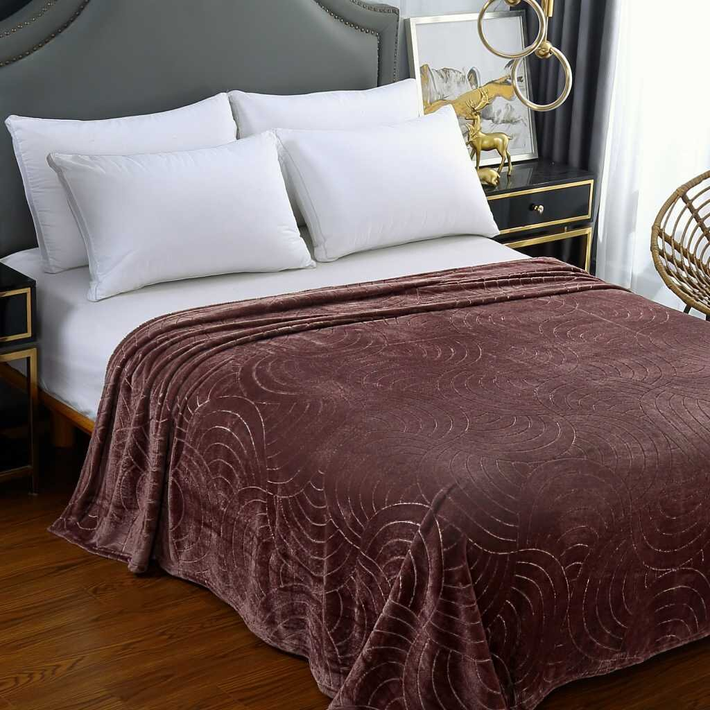 

Плед CL Home Aura, шок, 180/007-AUR 2-сп, 180х200 см, велсофт, 100%пэ, Aura