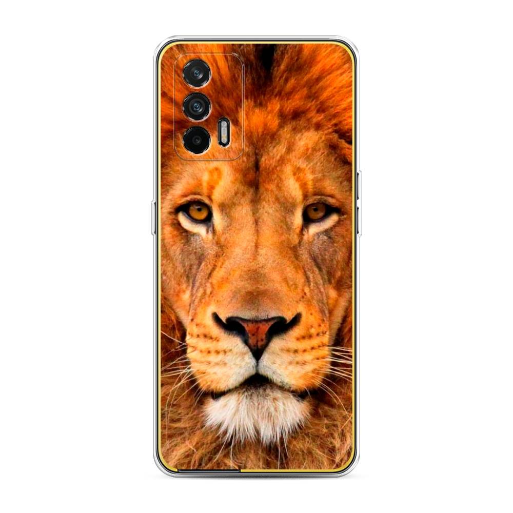 

Чехол на Oppo Realme GT "Благородный лев", Оранжевый, 256350-1