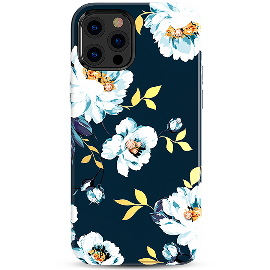 Чехол PQY Blossom для iPhone 12 Pro Max Gardenia Kingxbar