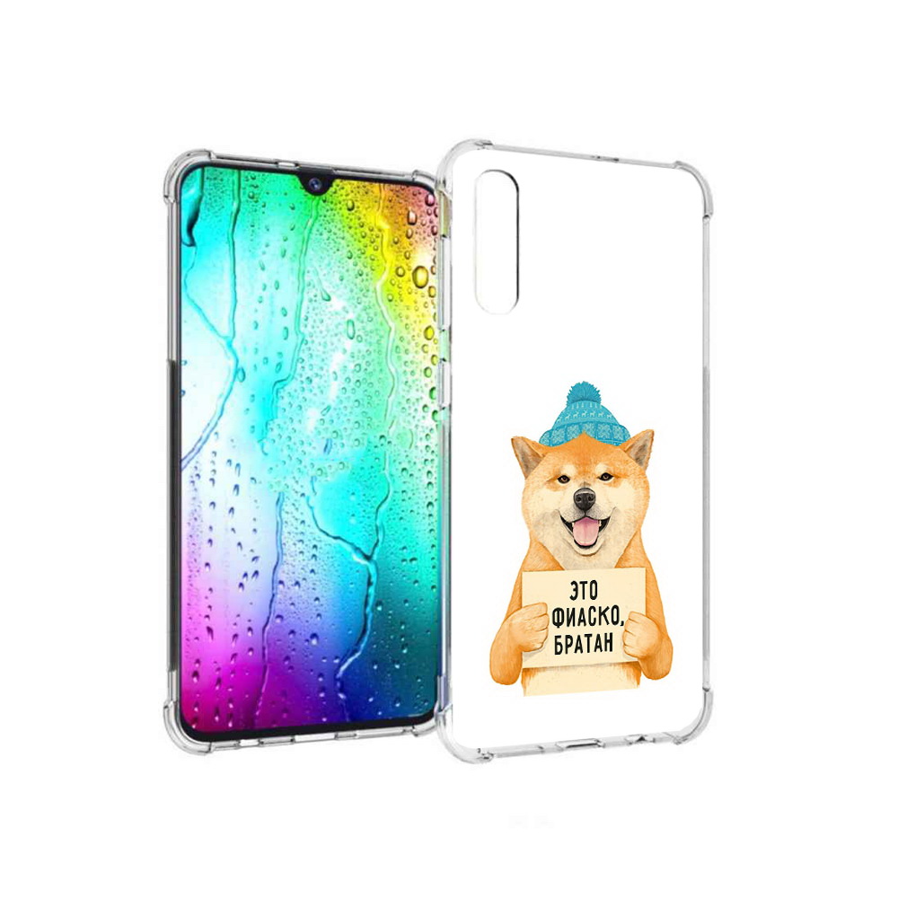 

Чехол MyPads Tocco для Samsung Galaxy A30s фиаско (PT226907.519.656), Прозрачный, Tocco