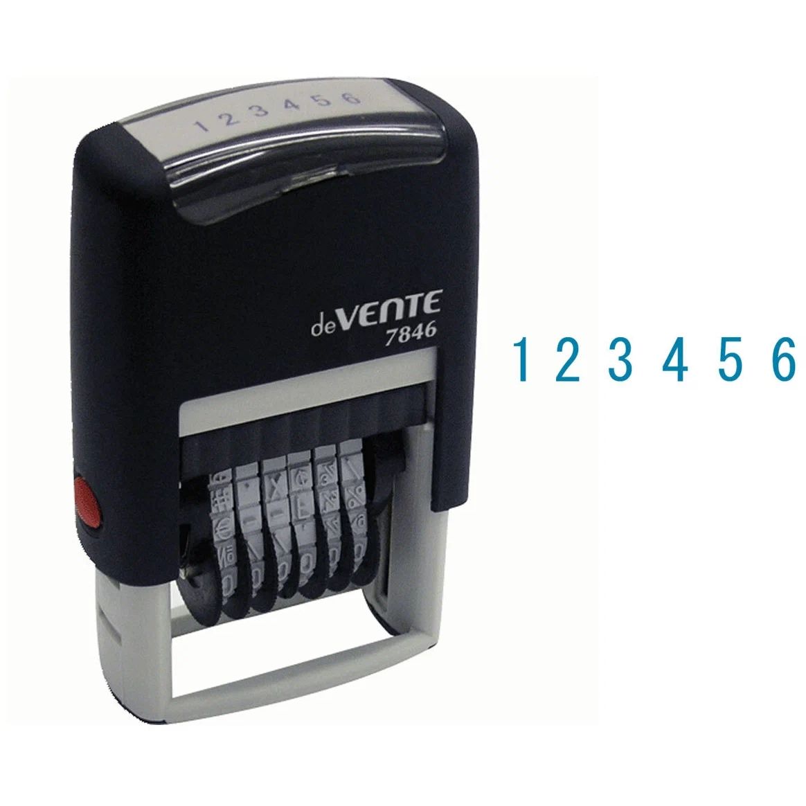 Нумератор автоматический deVente 6-ти разрядный 4 мм, 7846, блистер