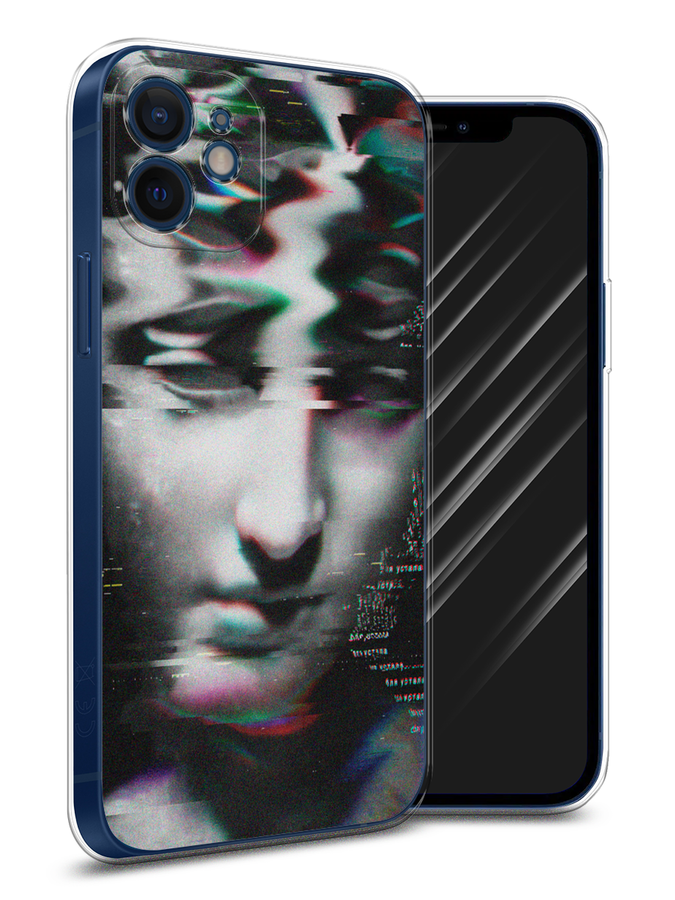 

Чехол Awog на Apple iPhone 12 mini / Айфон 12 mini "Glitch Art", Разноцветный, 12650-9