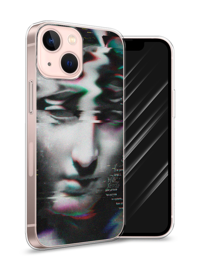 

Чехол Awog на Apple iPhone 13 mini / Айфон 13 mini "Glitch Art", Разноцветный, 14150-9