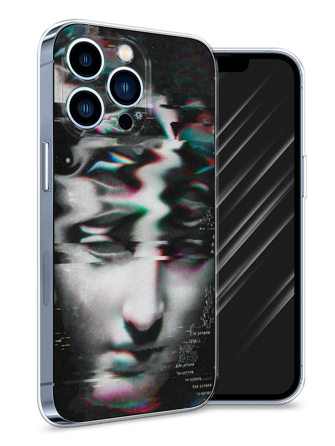 

Чехол Awog на Apple iPhone 13 Pro / Айфон 13 Pro "Glitch Art", Разноцветный, 14350-9