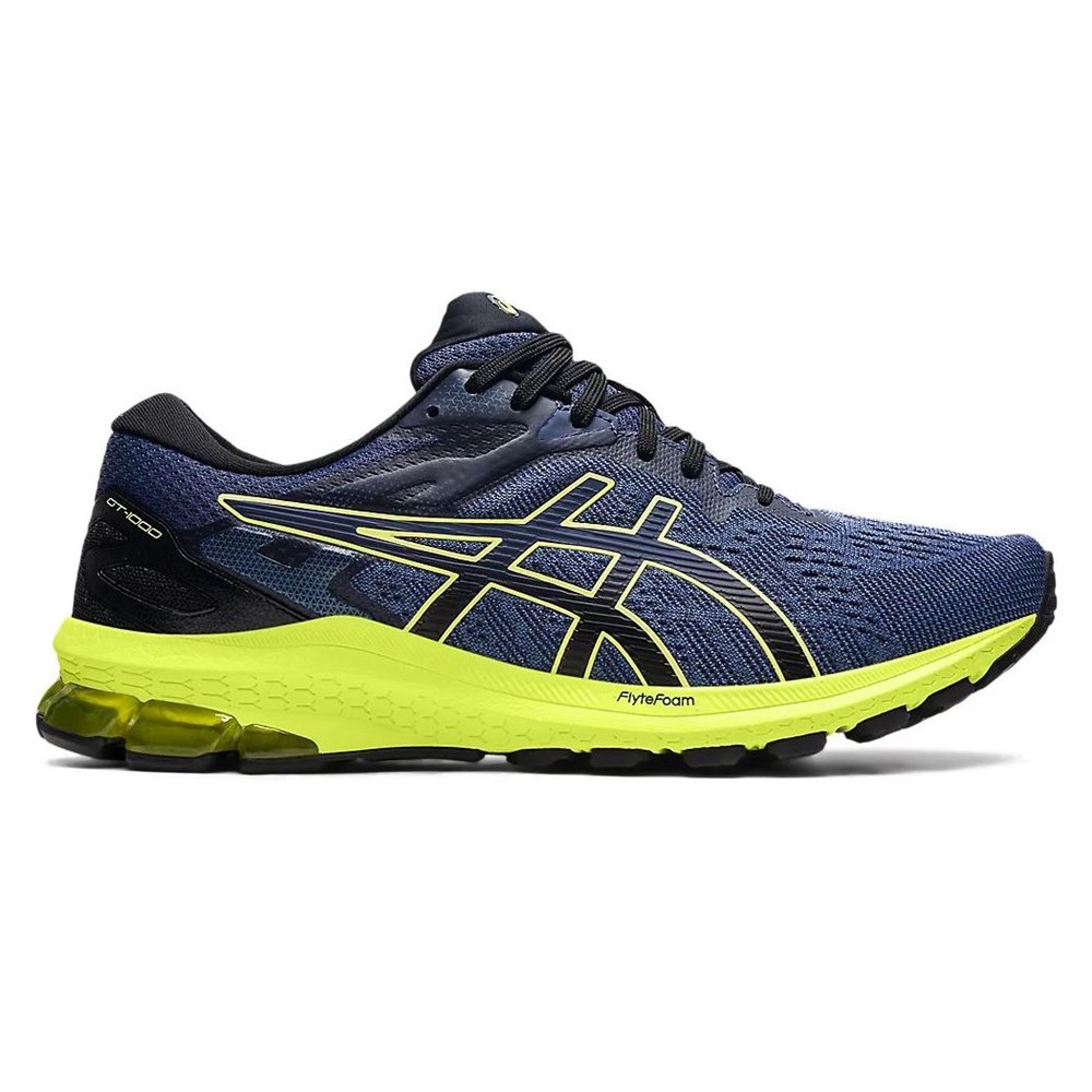 фото Кроссовки мужские asics gt-1000 1011b001 синие 14 us