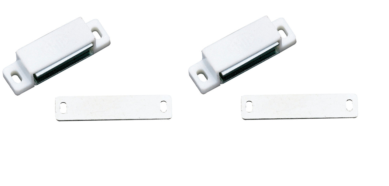 Защелка мебельная магнитная, белая,AMIG, 10 BL магнитная защелка на дверь с пружиной amig 110 mr