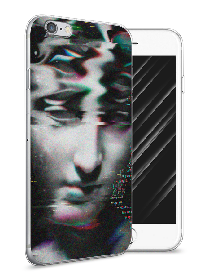 

Чехол Awog на Apple iPhone 6 / Айфон 6 "Glitch Art", Разноцветный, 10450-9