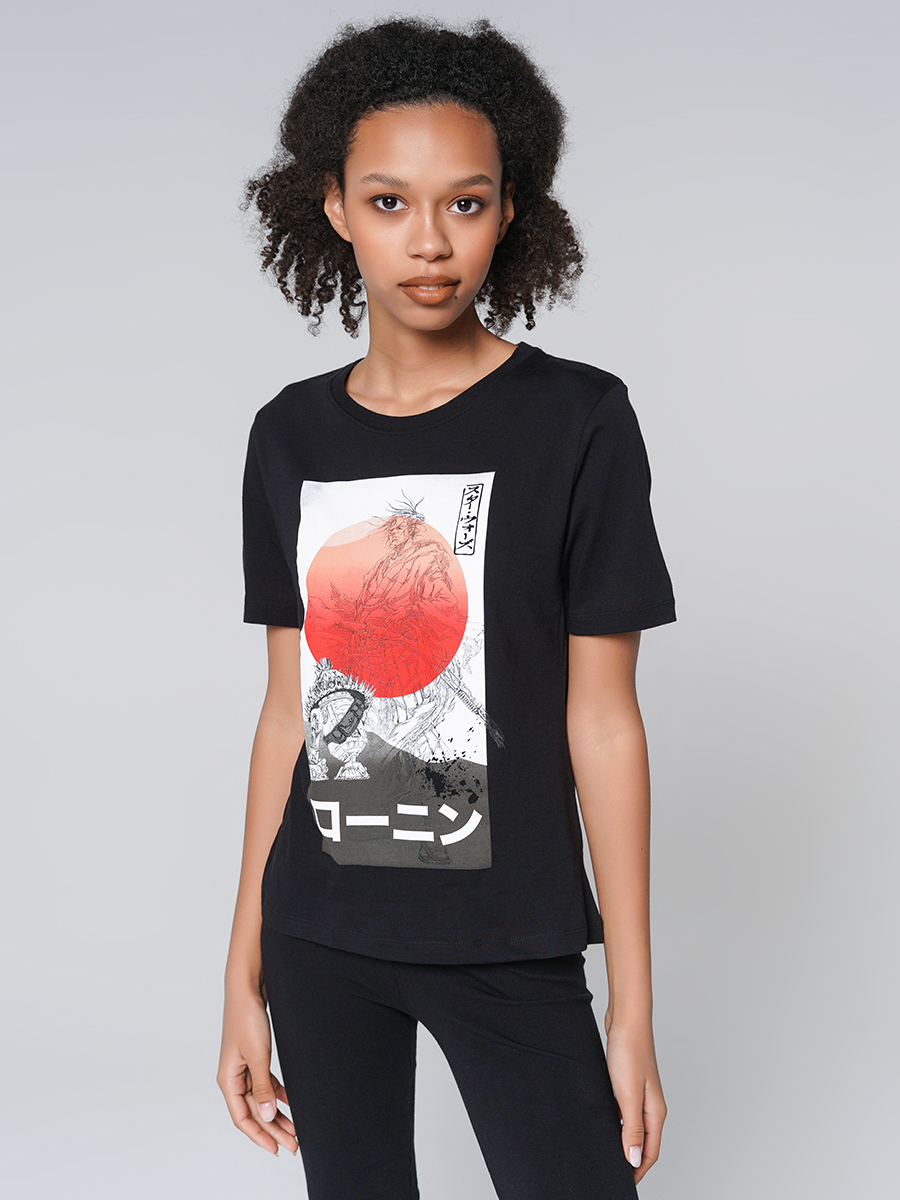 

Футболка женская ТВОЕ 86054 черная XL, 86054