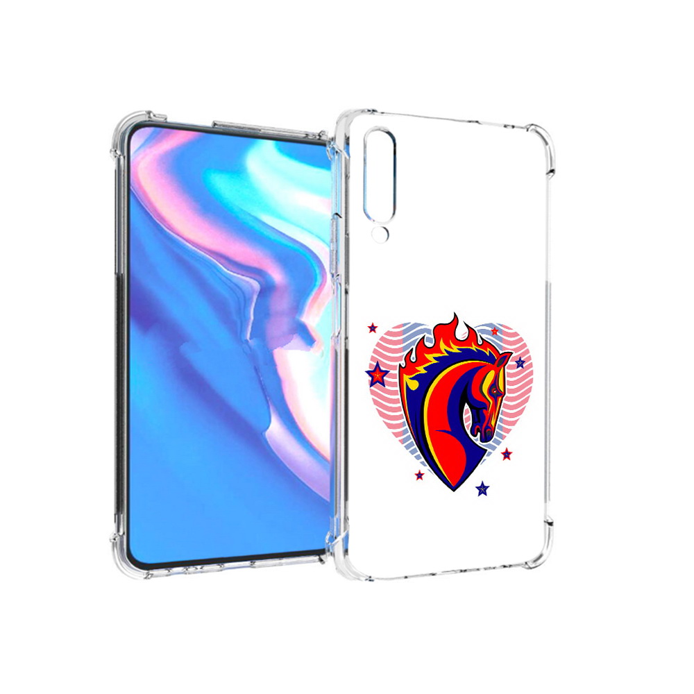 

Чехол MyPads Tocco для Honor 9X Pro ФК ЦСЛ Лошадь, Прозрачный, Tocco
